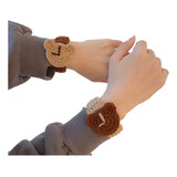 Relógio De Lã Para Ursos Tricotado À Mão,presentes Criativos