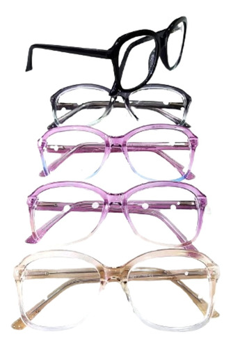 Cf-a5215 Óculos De Grau Feminino Estiloso Original Ajustável