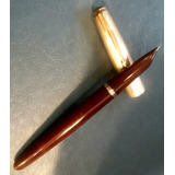 Pluma Parker 51 Vacumatic Lapicera Oro Morada Argentina 