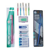 Kit De Limpieza De Ortodoncia Oral B Y Gum Premium Brackets