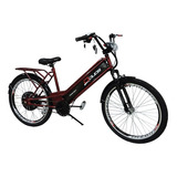 Bicicleta Elétrica - Duos Confort - 800w Lithium - Cereja -