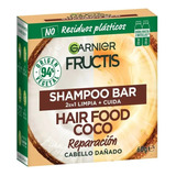 Shampoo Bar Garnier Fructis 2 En 1 Coco Reparación 60 G