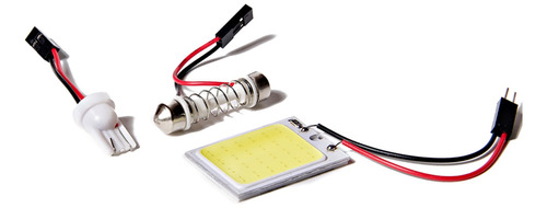 Modulo Placa Cob 24 Led T10 Tubular Plafon Interior Auto