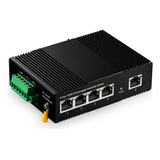 Conmutador Ethernet Industrial Binardat De 5 Puertos Con Car