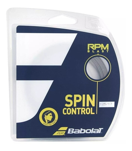 Corda Babolat Rpm Blast 17l 1.25mm Preta - Set Ind