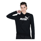 Buzo Puma Essentials Logo Tr En Negro | Stock Center