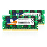 Memoria Ram Nansike 2x2gb Ddr2-667 Sodimm Para Laptop Nueva