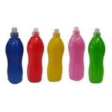 40 Botellas Cantimplora 500 Ml Colorida Hidratante Pack