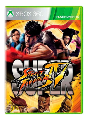 Jogo Xbox 360 Super Street Fighter 4 Arcade Edition Original