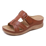 Sandalias Mujer Premium Ortopédicas Vintage Conforto