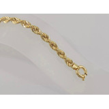 Pulseira Ouro 18k 750 Modelo Corda