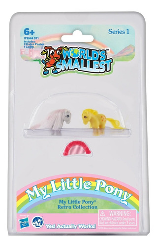 Juego De Mesa Novelty World´s Smallest My Little Pony 6