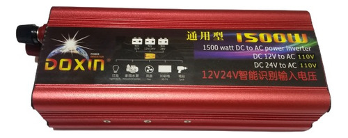 Inversor Dual In 12v / 24v - 110 V 1500 W Bat Eco Ener Solar