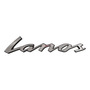 Emblema Palabra Daewoo Lanos Cromada  ( Tecnologia 3 M)  Daewoo Lanos