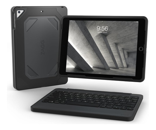 Funda Con Teclado Zagg / Para iPad Mini 5 7.9 / Charcoal