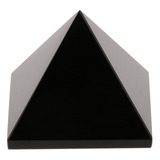 Pirámide De Obsidiana De Cristal 6 Cm Decoración De De