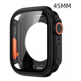 Case Cristal Templado Para Apple Watch Series 8 7 Se 6