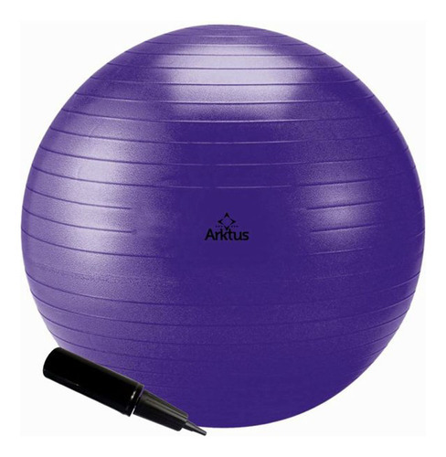 Arktus Bola De Pilates Antibusrst Com Bomba 65cm