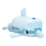 Muñeco De Peluche Minecraft Delfín