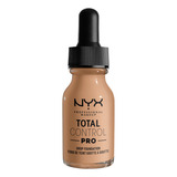 Base Total Control Pro Drop Foundation Medium Olive Nyx Tono Med Olive