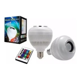 Lampada E Caixa De Som Juntas Bluetooth Sem Fio Cor Da Luz Colorido 110v/220v (bivolt)