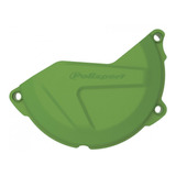 Protector Tapa Embrague Kawasaki Kxf450 16/18 Verde Amp