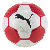 Balón Puma Para Soccer Prestige Ball 9202 Blanco Con Rojo