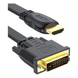 Cable Dvi A Hdmi De 10 Pies, Bidireccional Hdmi A Dvi-d Vide