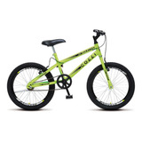 Bicicleta Aro 20 Infantil Colli Max Boy - Amarelo Neon