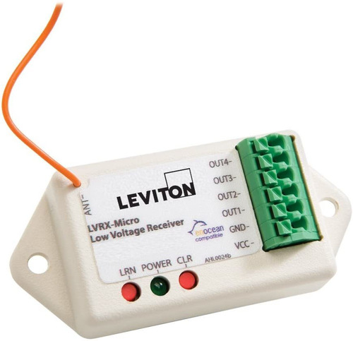 Leviton Ws0rc-s00 sombra De 2 canales Driver, 8   30 vd