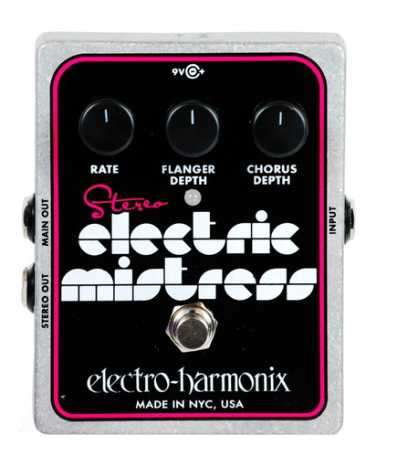 Pedal Electro Harmonix Stereo Electric Mistress Flanger Cho.