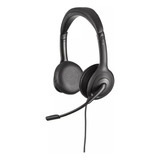 Headset Biauricular Whs 60 Duo Usb Preto - Intelbras