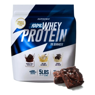 Suplemento en polvo Euphoric Proteínas Proteína de Proteína de suero 100% sabor chocolate x 2.2kg | MercadoLibre