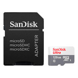 Cartão De Memória Microsd Card 128gb Sandisk 100mb Classe 10