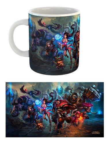 Taza League Of Legends Lol |de Hoy No Pasa| 1