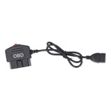 Cable Adaptador De Corriente Obd De 48 Cm/18,9 Pulgadas Con