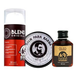 Barba De Respeito - Blend 30ml - Balm 65g + Oléo 30ml