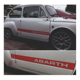 Calcos Fiat 600 Abarth - Franjas Laterales
