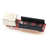 Shield Ethernet Enc28j60 Arduino Nano V3