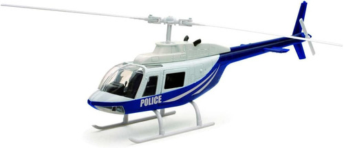 Helicóptero De Juguete Newray Sky Pilot, «police», Blanco