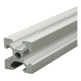 Perfil De Aluminio 20x20 Mm V-slot 1 Metro Para Cnc/