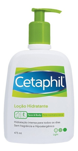 Loção Hidratante Cetaphil Pele Normal E Seca Light 473ml