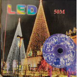 Luces De Navidad Rollo De Luces Led 50 Mts Luces Amarillas