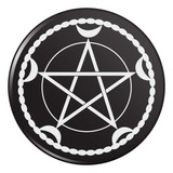 Pentacle Pentagram Moon Goddess Wiccan Witch Nature Monedero