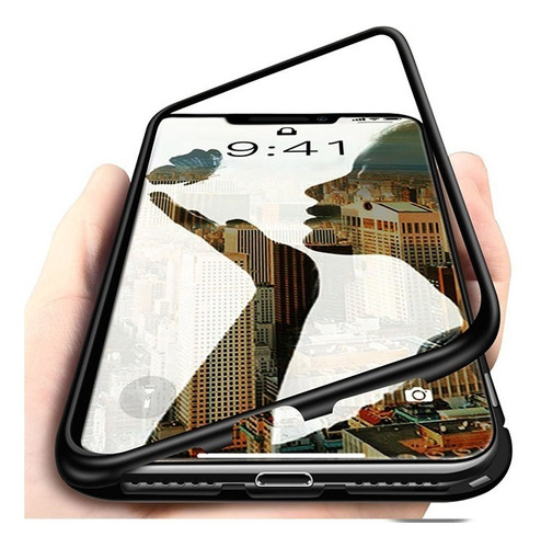 Funda Magnetica Para Samsung Con Templado Frontal 