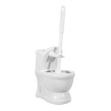 Escova Sanitaria C/suporte Ceramica Formato Vaso Sanitário