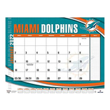 Calendario De Escritorio Miami Dolphins 2022 22x17 (229...