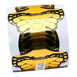 Molde Mariposa Dorado Para Uñas Esculpidas Y Acrilicas 400pc
