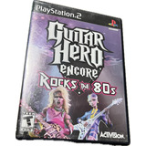 Guitar Hero Encore Rocks The 80s Original  Ps2