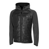 Campera Abrigo Wilson Inflable Hombre Con Capucha Combinada!